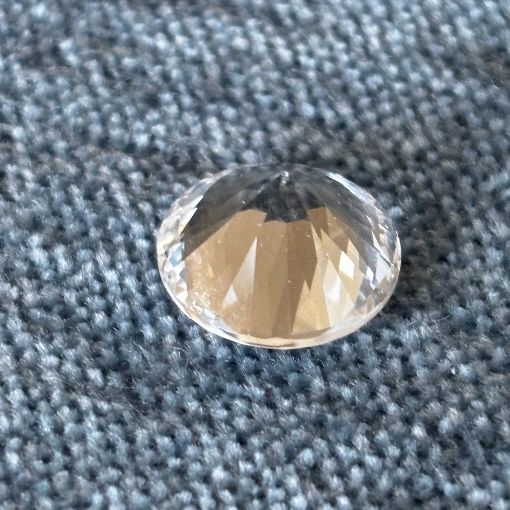 4.50CT Danburite-Diamond Cut-12MM-Loose Stone - Picture 4 of 7